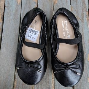 Baby Girl Black American Eagle Mary Janes 7M NWT